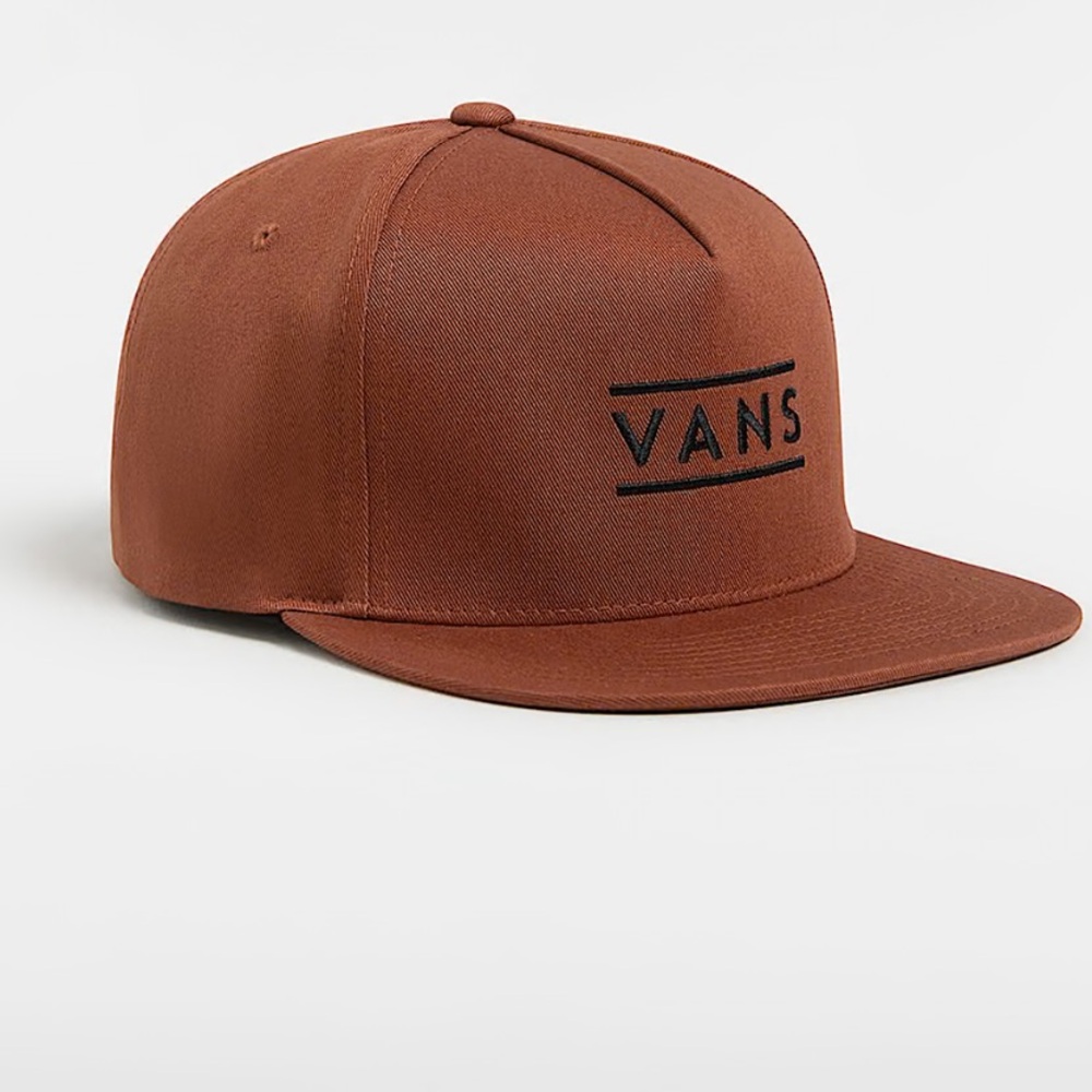VANS Half Box Snapback Hat - Brown